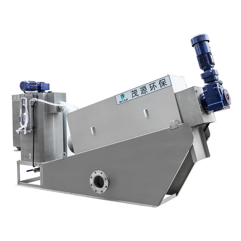 24 Hours Automatic Sludge Dewatering Machine for Leather Making