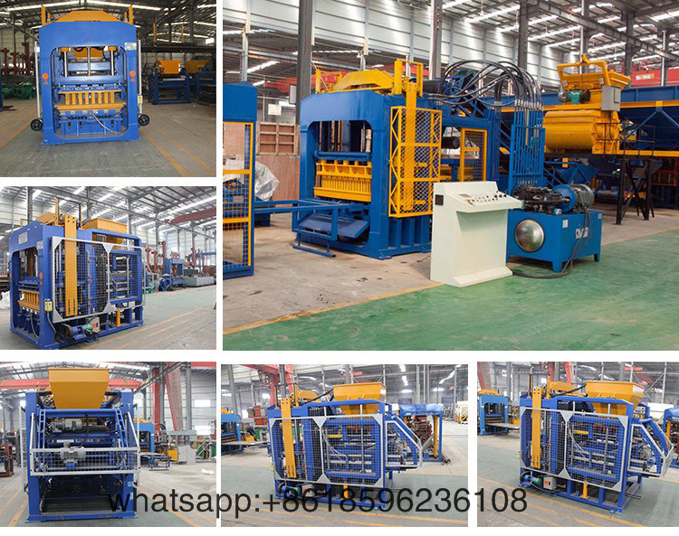 Zimbabwe Block Factory Production Automatic Brick Machine Hydraulic Block Machine Hollow Block Machine