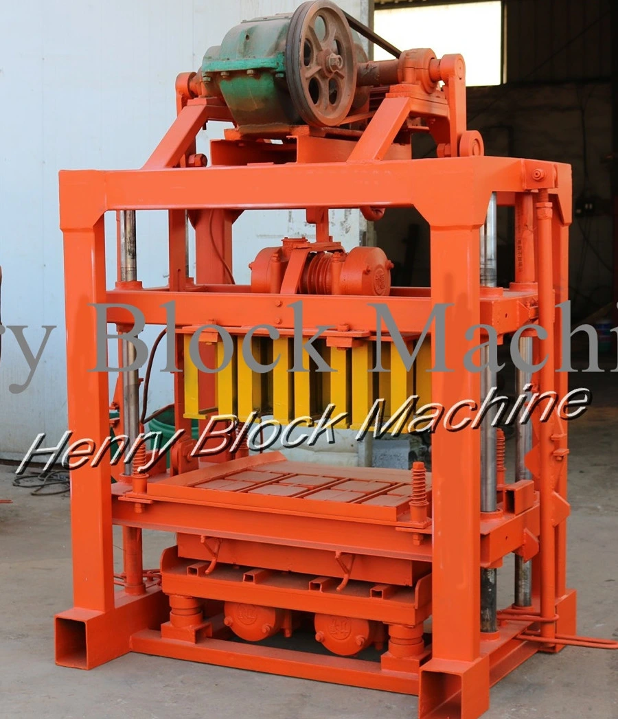 Qtj4-40 Small Concrete Block Molding Machine, Brick Machine
