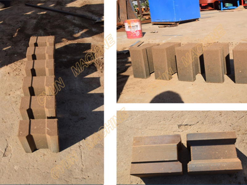 M7mi Semi Automatic Clay Hrdraform Brick Making Machine in Nigeria