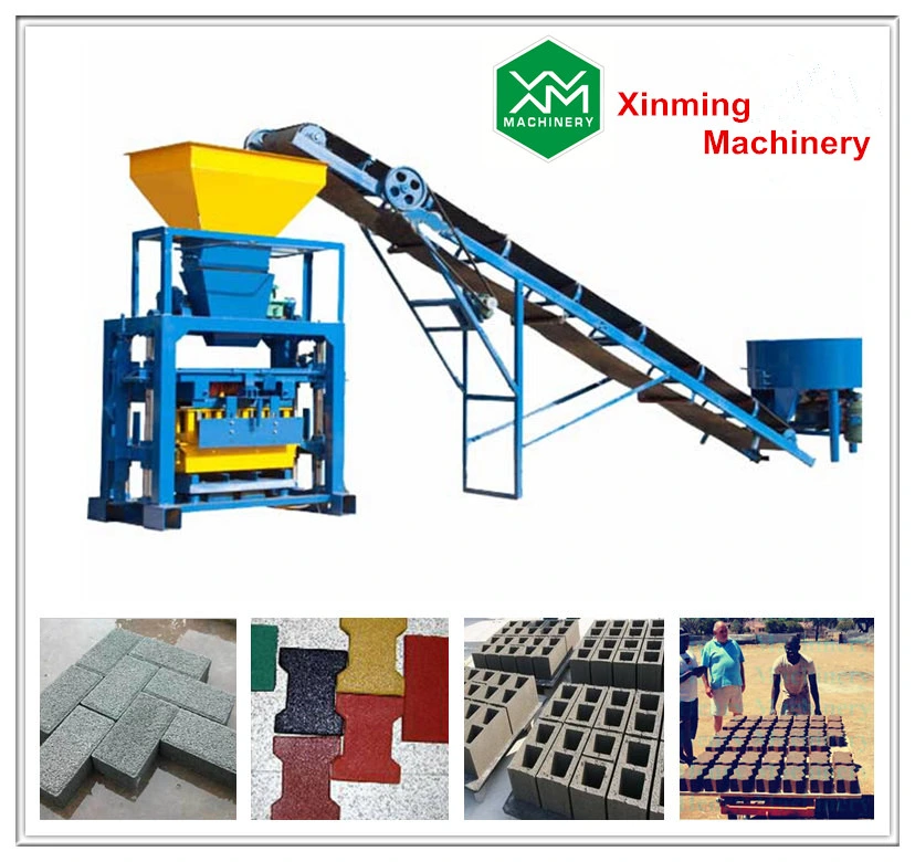 Qt40-1 Hollow Solid Paving Brick Making Machine Concrete Cement Brick Machine with High Quality