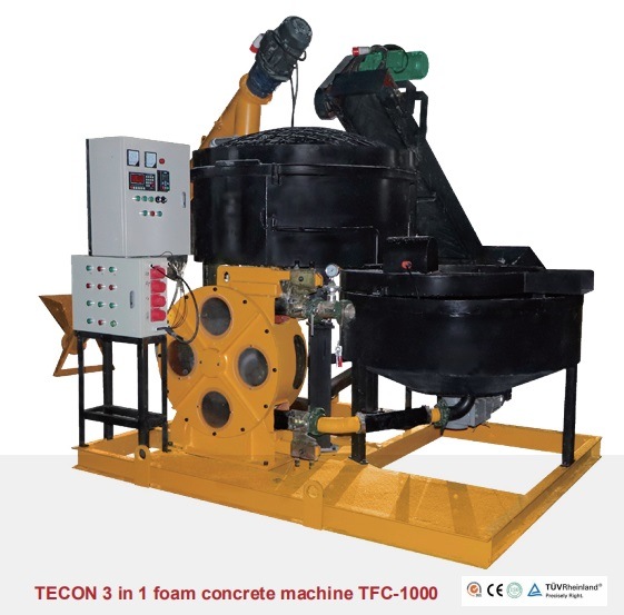 Tecon 3 in 1 Foam Concrete Machine
