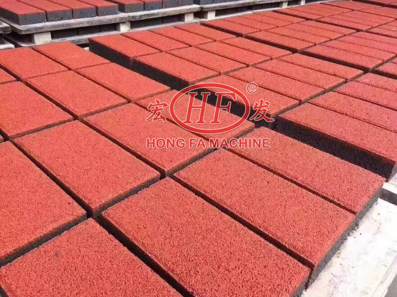 China Hongfa Thermal Brick Production Unit Concrete Block Manufacturers Concrete Curb Paver Machine