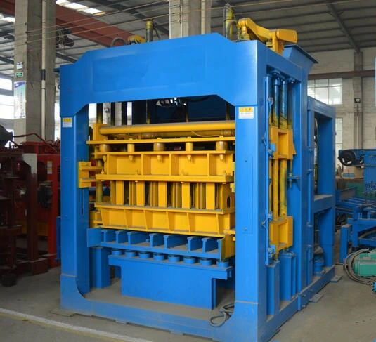 Fully Automatic Hollow Block Making Machine Production Line Interlocking Paving Block Making Machine Qt10-15