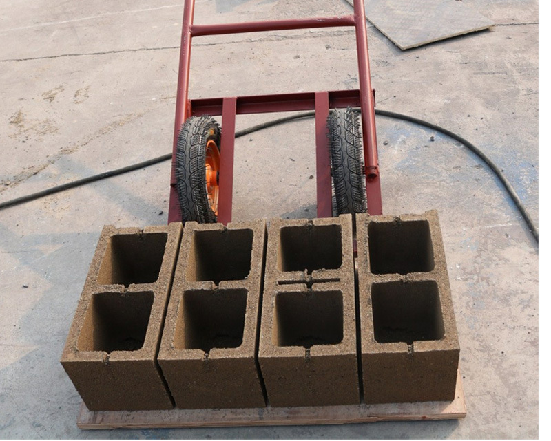 Qt40-1 Manual Block Making Machine Semi Automatic Brick Making Machinery