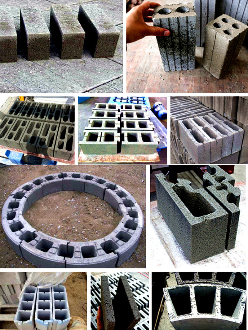Qtj4-40 Block Making Machine Cement Making Machine for Building Materials