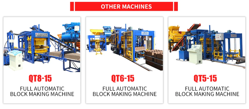 Qt4-25 Automatic Block Making Machine Concrete Mixer Machinery Construction Block Machine