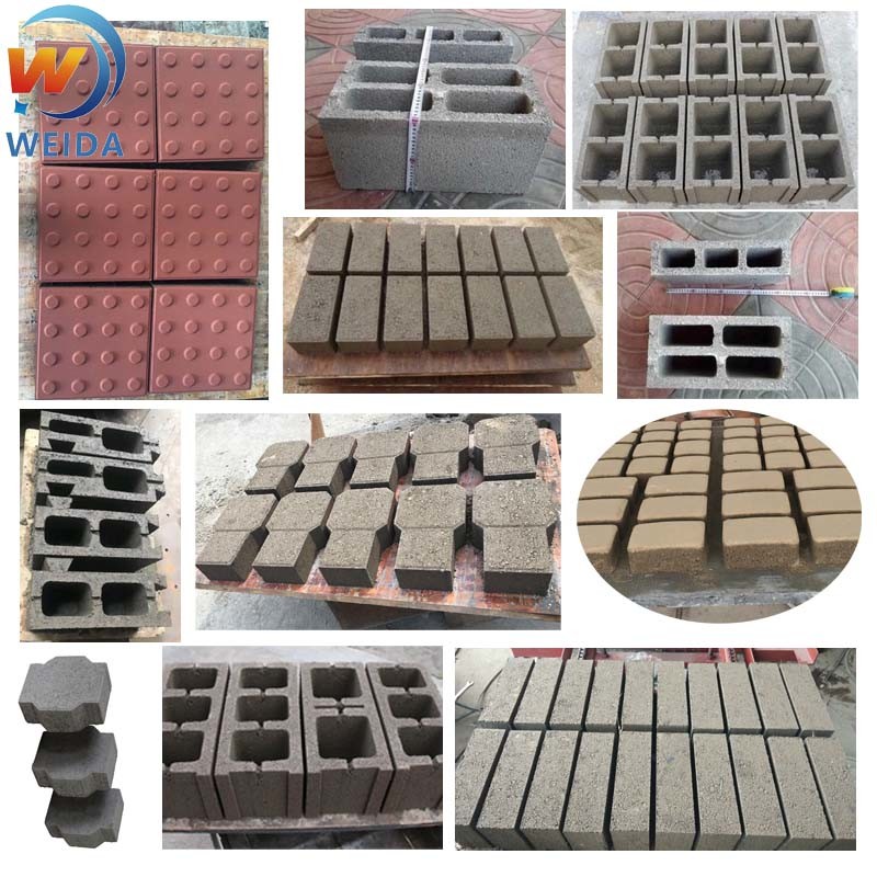 Automatic Cement Block Machine/Concrete Hollow Brick Production Line in Tanzania