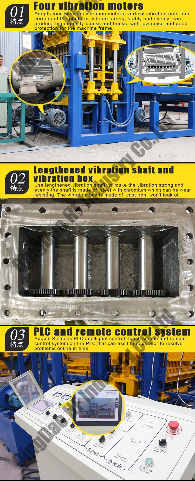 Qt15-15 Automatic Cement Block Moulding Machine Block Machine Offers