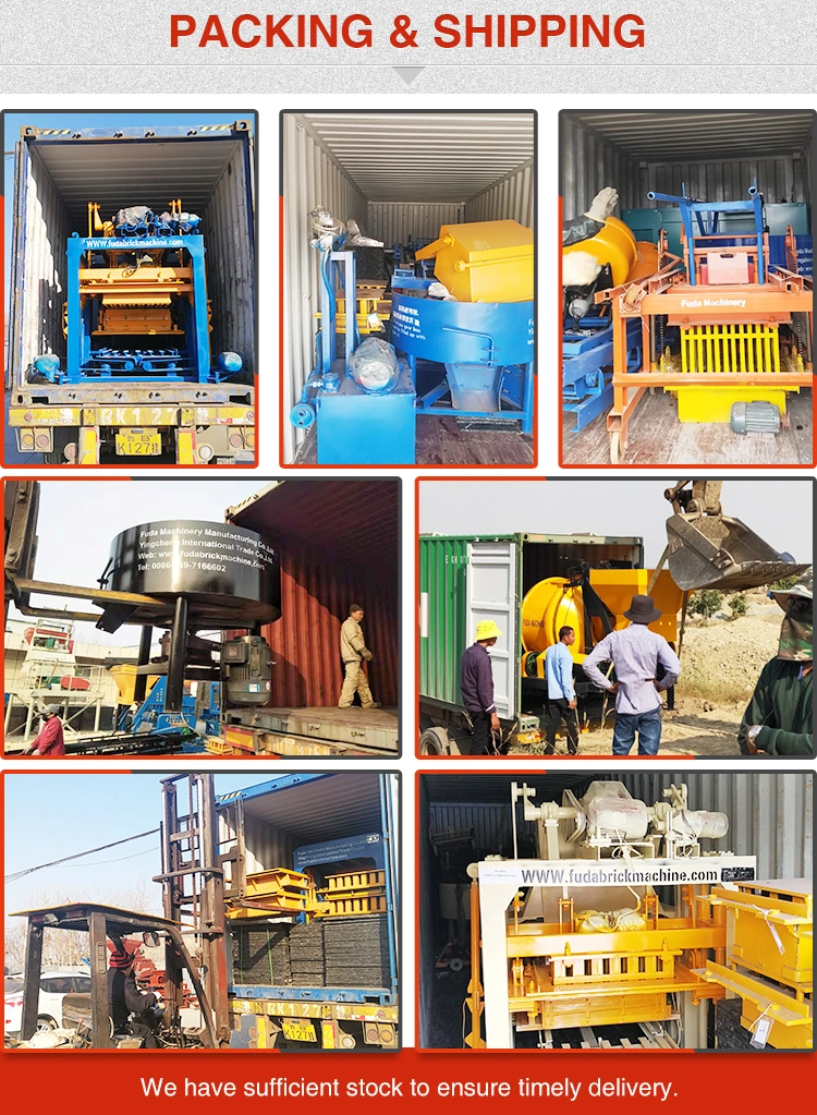 Construction Machinery Automatic Cement Interlocking Block Machine, Cement Brick Machine Price