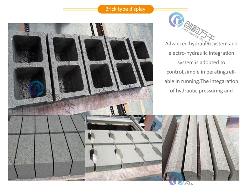 Qt4-20 Automatic Cinder Block Cement Concrete Brick Making Machines for Construction