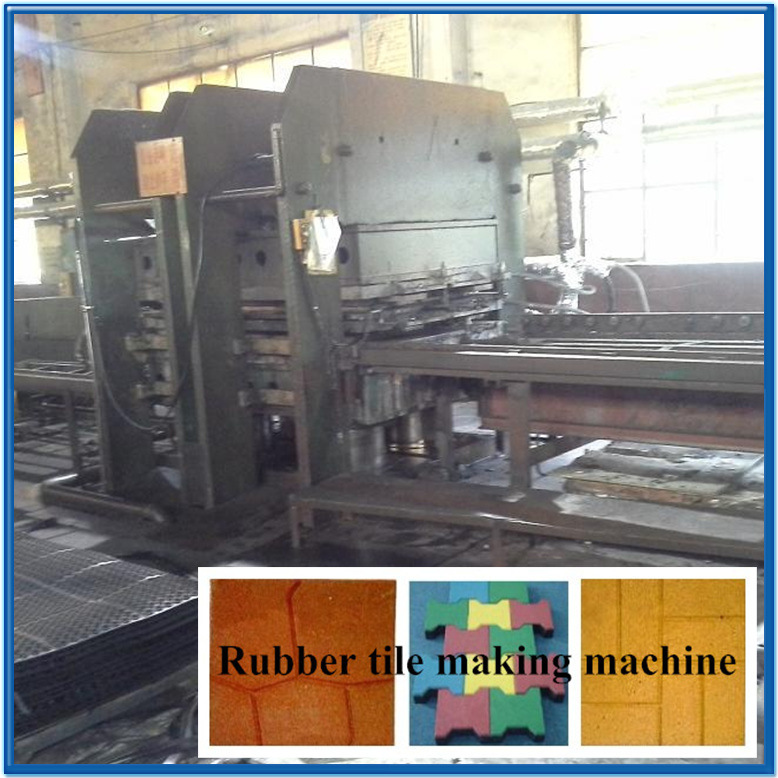 Xlb550 Hydraulic Press Rubber Machine for Rubber Tile Floor Making
