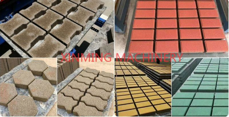 Block Making Machine Qt 4-25 Automatic Block Machine, Hollow Brick, Solid Brick, Pavement Brick, Curbstone, Foe Wall Material
