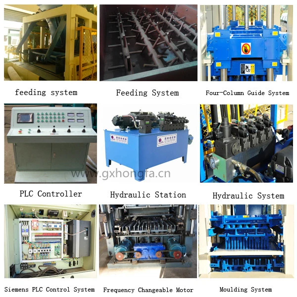 Cement Brick Making Machine  Concrete Hollow Paving Block Making Machine in Building Material Machinery 