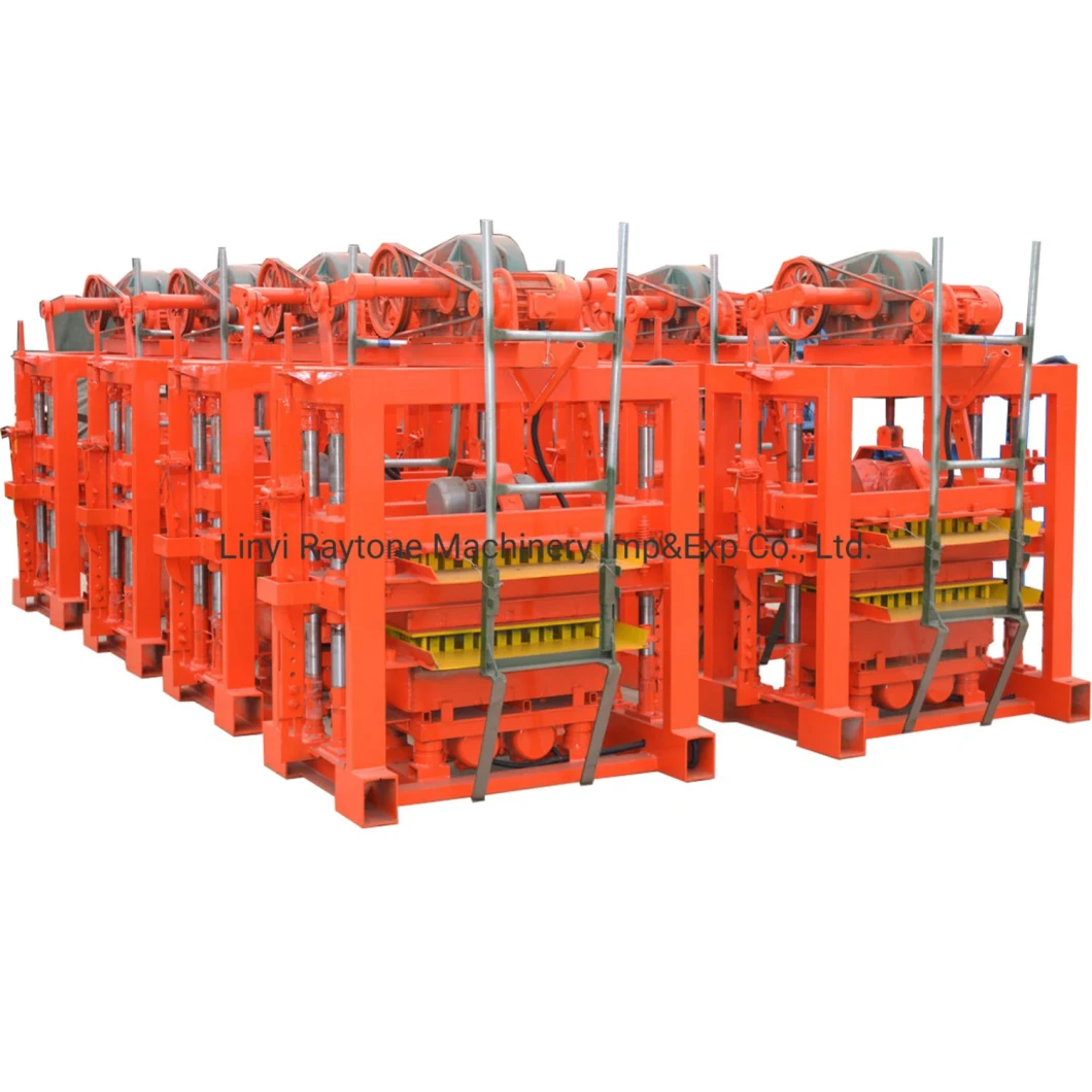 Qt40-2 Simple Cement Block Mould Brick Making Machine Small Hollow Block Machine