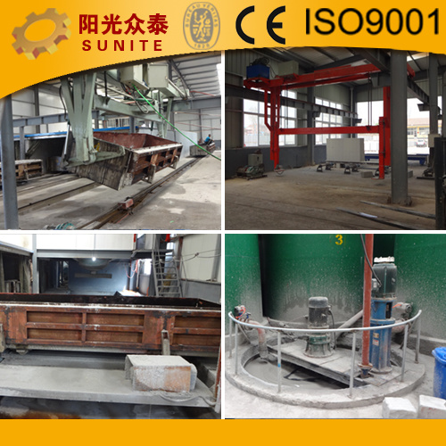 Low Price AAC Aerated Autoclaved Concrete Block Machine Line AAC Block Making Machine