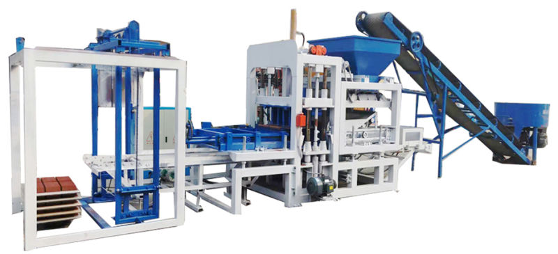 New Technology Qt4-18 Cement Brick Raw Material Hollow and Solid Block Brick Making Machine