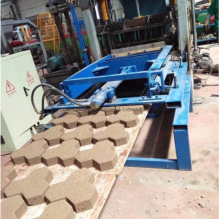 Qt4-15 Fully Automatic Brick Machine Hydraulic Concrete Cement Cinder Block Machine