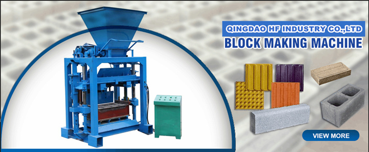 New Technology Block Machine Manual Brick Making Machine Design