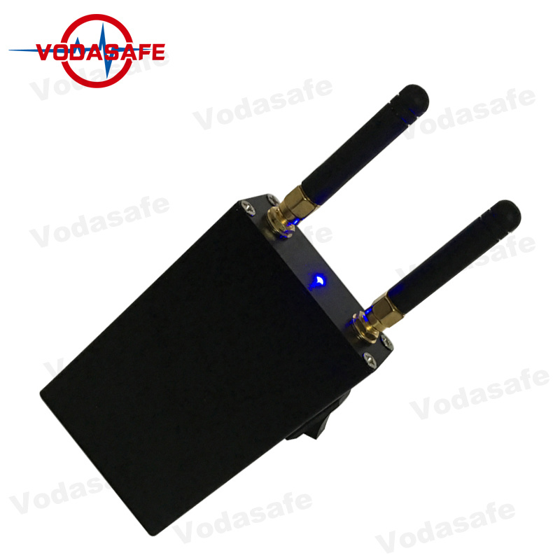Good Cooling System Dual Frequencies RF Jamming Equipment Coverage Radius 30-100m Remote Control Jammer