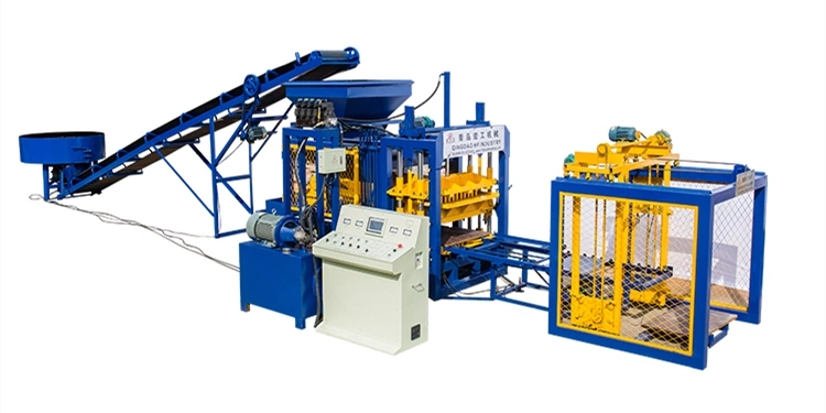 Qt4-16 Concrete Hollow Block Machine Solid Block Machine Brick Maker Machines