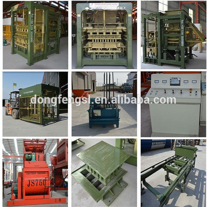 Qt6-15 Antique Multi Function Hydraulic Brick Block Machine Made in China