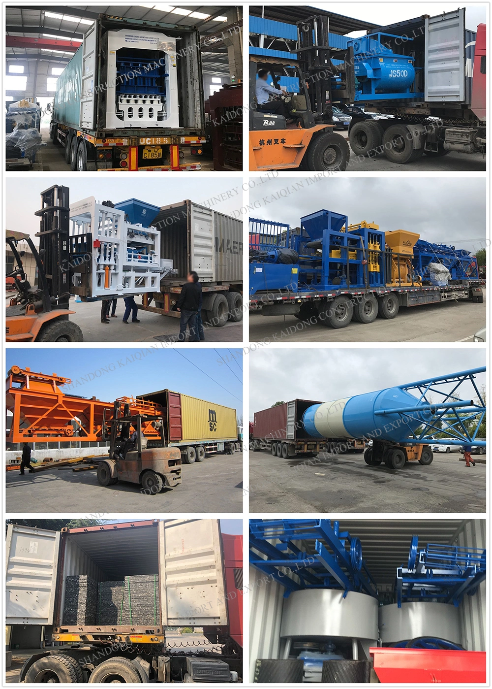 Germany Automatic/Paving Stone/Hollow Hydraulic/Building Material/Concrete Cement/Block Machine/Brick Making Machine Construction