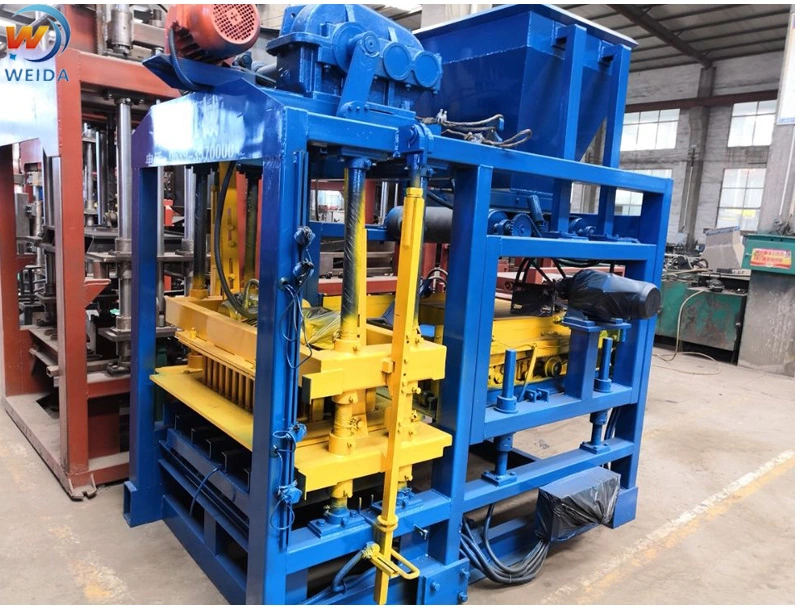 Giantlin Qtj4-25 Automatic Concrete Cement Paving Stone Block Making Machine for Sale in Ghana Zambia