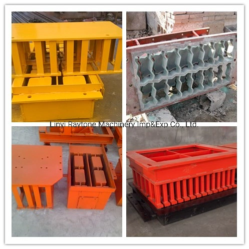 Qt40-2 Simple Cement Block Mould Brick Making Machine Small Hollow Block Machine