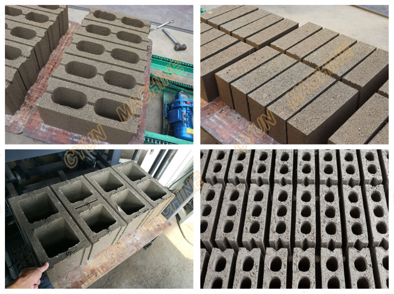 Qtj4-25 Automatic Concrete Solid Pavement Block Machine in South Africa