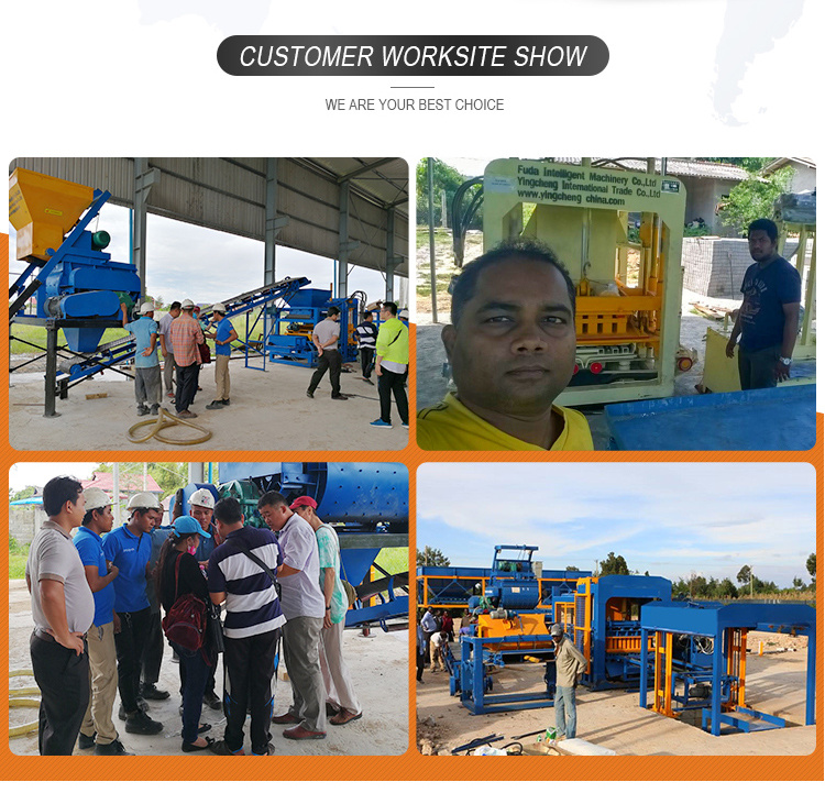 Qt4-18 Automatic Press Block Machine, Cement Powder Solid Brick Machine in Panama