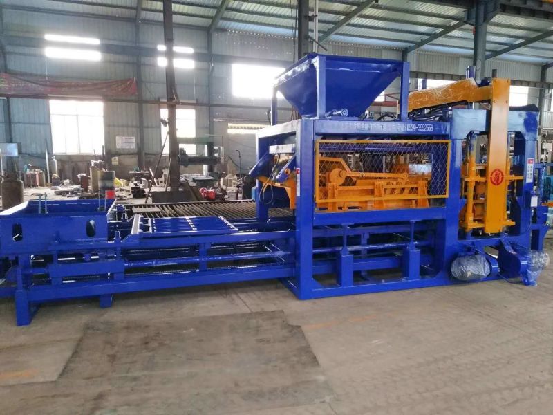 Qt10-15 Automatic and Hydraulic Cement Hollow Brick Machine