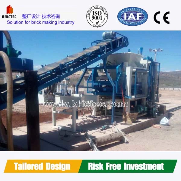 Auto Brick Machine Block Making Machine for Interlock Brick Cement Block Paver Curbstone