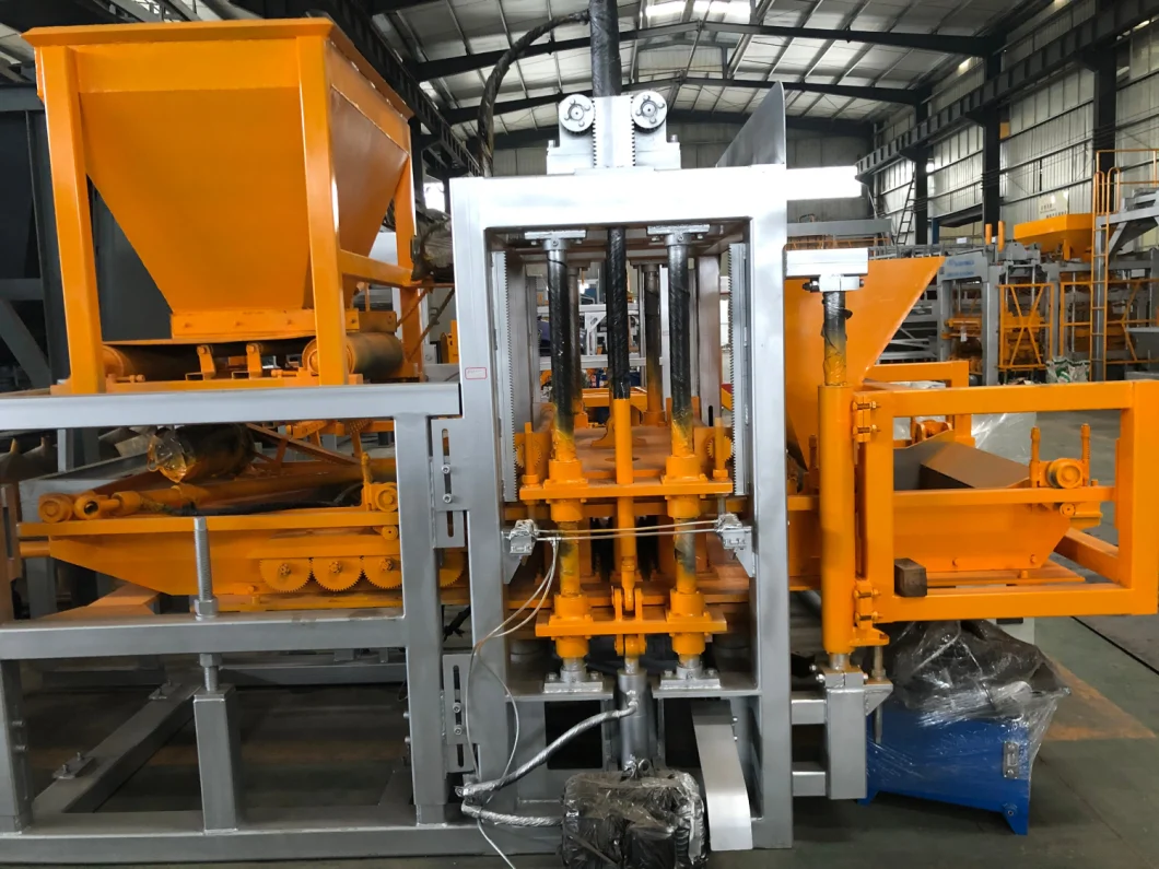 Automatic Cement Block Moulding Machine Interlocking Paver Block Making Machine