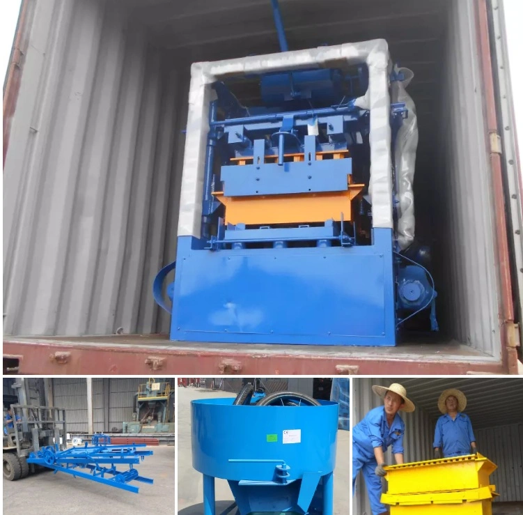 Used Concrete Block Making Machine for Sale Qt4-24 Vibrated Block Making Machine Block Making Machine for Sale in Durban