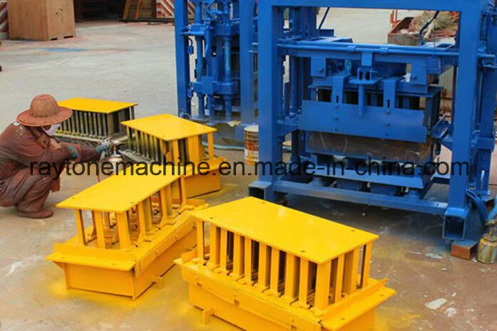 Qt40-2 Factory Price Manual Concrete Block Machine, Cement Block Making Machine for Sales