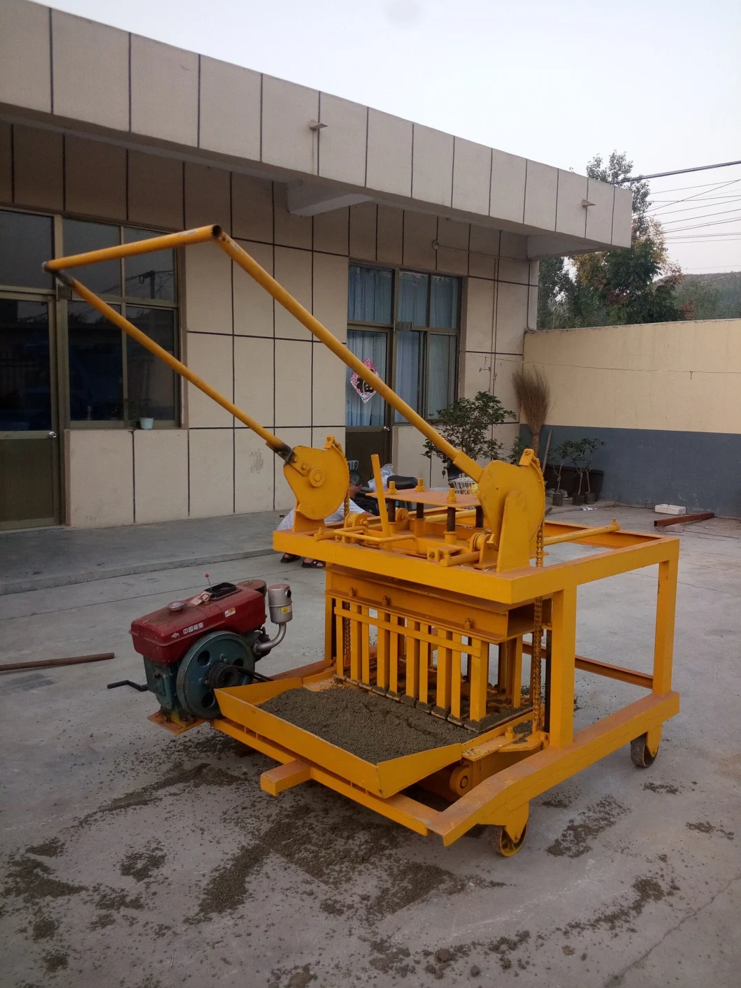 Cement Block Making Machine/Concrete Block Machine/Paver Block Machine Price in Ghana