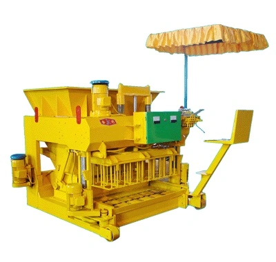 Business Industrial of Mobile Concrete Plant Cinder Block Machine