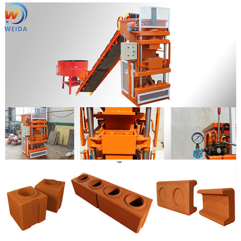 Qtc2-10 Fully Automatic Clay Brick Making Machine Ecological Bricks Machine Price