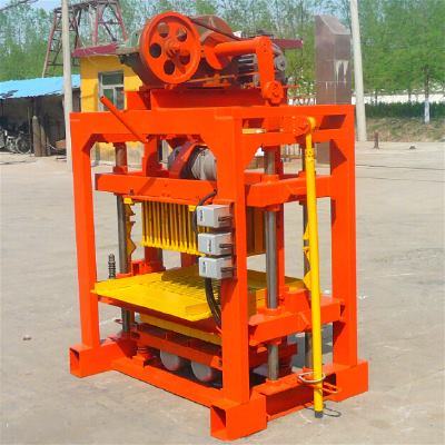 Qtj4-40 Mobile Block Making Machine Price List/Cement Block Maker Machine/Small Manual Block