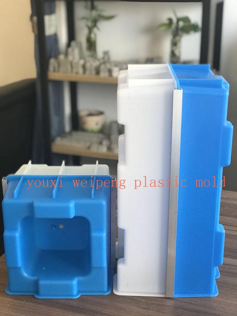 High Quality Plastic Concrete Interlocking Hollow Blocks Molds for Decorate Wall
