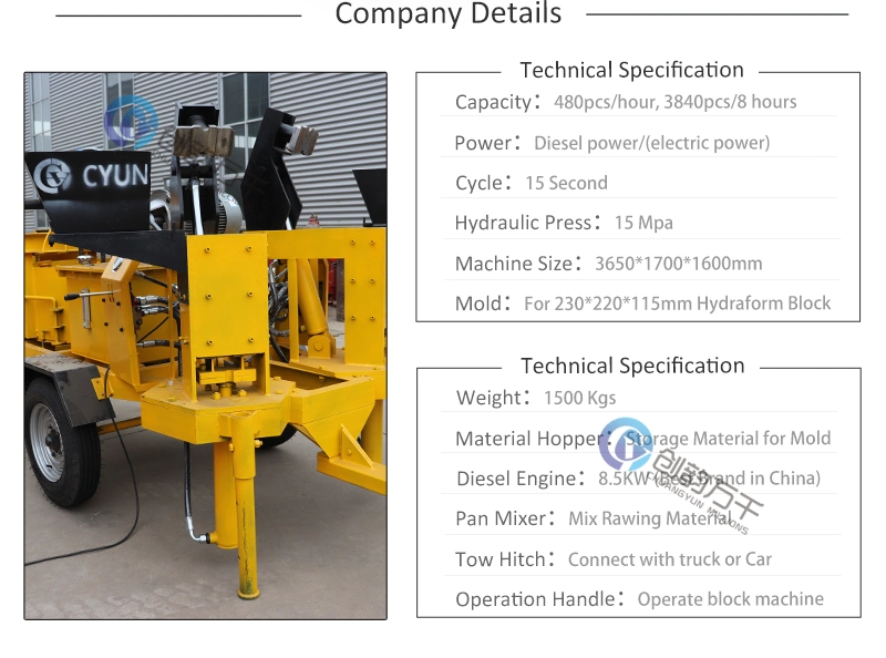 M7mi Super Hydraform Brick Cement Block Machines