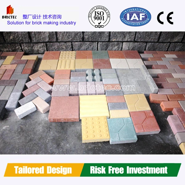 Auto Brick Machine Block Making Machine for Interlock Brick Cement Block Paver Curbstone