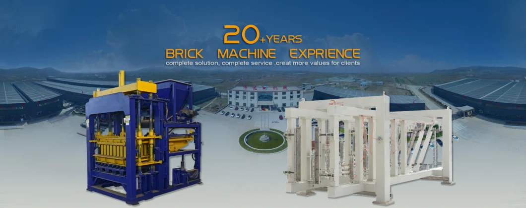 Qtf12-15 Germany Type Full Automatic Block Machine Brick Production Line Block Production Line