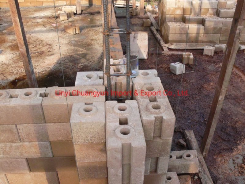 Automatic Press Mud Brick Making Machine 4-10 Interlocking Block Making Machine Hydraulic Interlocking Bricks