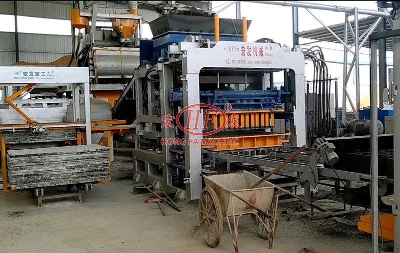 China Hongfa Cement Brick Machine Concrete Block Making Machines Nairobi Kenya Interlocking Pavers Price