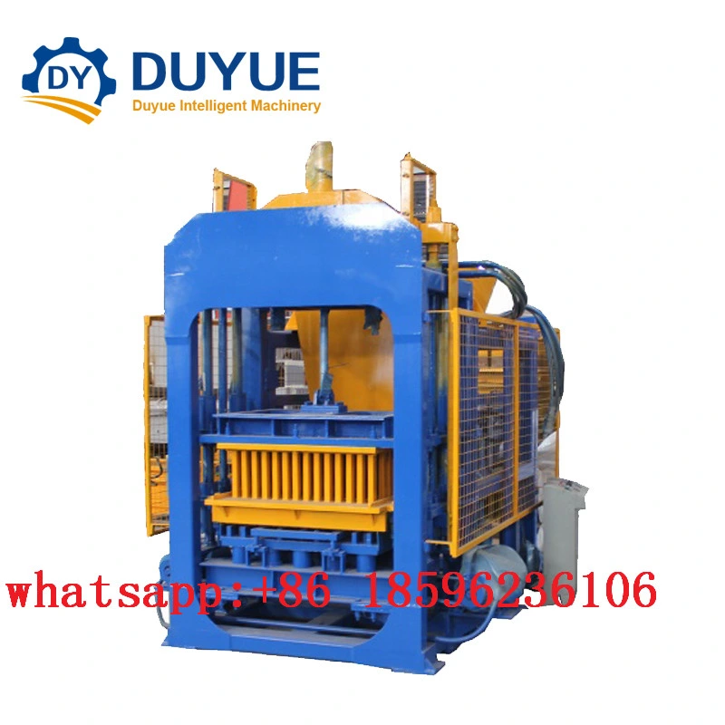 High Quality Qt6-15 Hydraulic Block Making Machine in Africa, Cement Hollow Bricks Machine Price