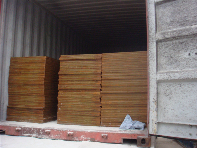 Customized Bamboo Pallet for Concrete Block Making Machine