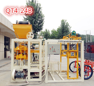 Semi Automatic Building Hollow Block Machine with Ce