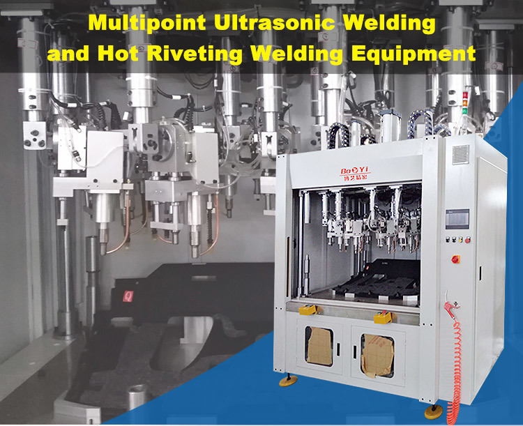 Multipoint Ultrasonic Plastic Welder and Hot Riveting Machine